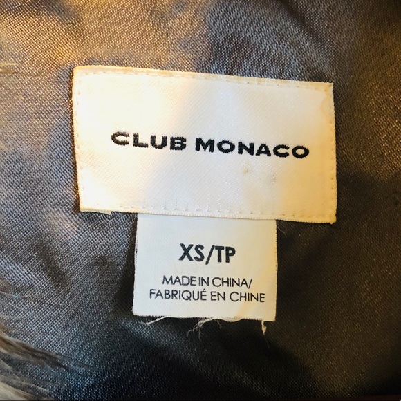 [SOLD] Club Monaco Faux Fur Vest - Picture 4 of 4